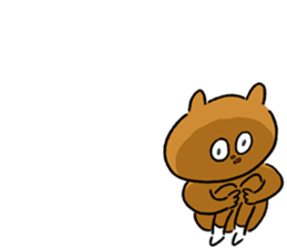 Bear and roommate 2 sticker #15819192