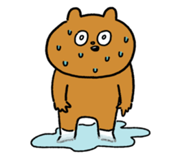 Bear and roommate 2 sticker #15819197