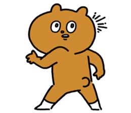 Bear and roommate 2 sticker #15819206