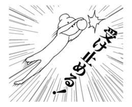 Stickers of sporty bear. sticker #15819289