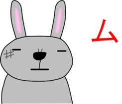 Good listener Mr.rabbit 2 sticker #15819419
