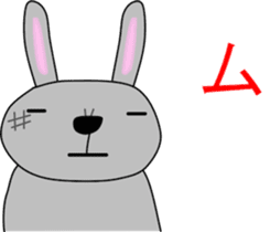 Good listener Mr.rabbit 2 sticker #15819419