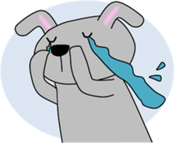 Good listener Mr.rabbit 2 sticker #15819420