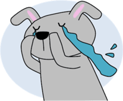 Good listener Mr.rabbit 2 sticker #15819420