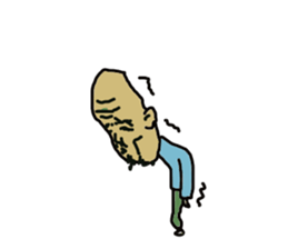 father hiroshi5 sticker #15819764