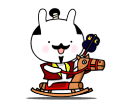 Mr.U-samurai animation 5th sticker #15819809