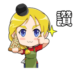 Pizza Girl sticker #15820199