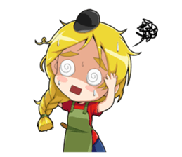 Pizza Girl sticker #15820220