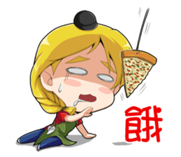 Pizza Girl sticker #15820221