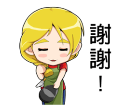 Pizza Girl sticker #15820228