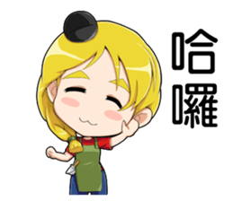 Pizza Girl sticker #15820231
