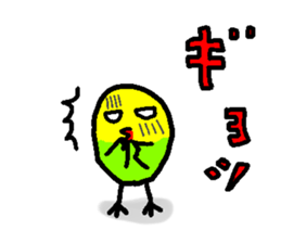 A singing bird sticker #15820432