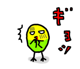 A singing bird sticker #15820432