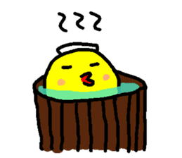 A singing bird sticker #15820441