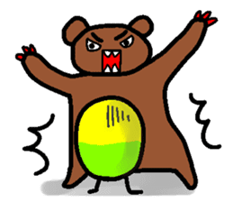 A singing bird sticker #15820445