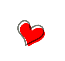 Moving heart 2 sticker #15820859