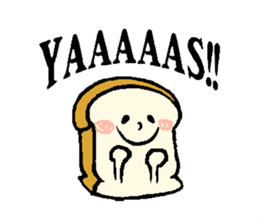 Cute-Plain bread sticker #15820884