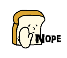Cute-Plain bread sticker #15820887