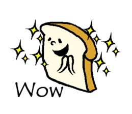 Cute-Plain bread sticker #15820894