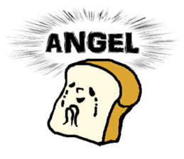 Cute-Plain bread sticker #15820897
