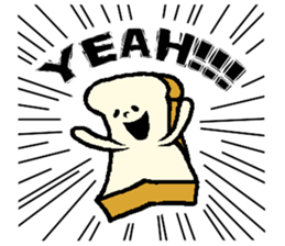 Cute-Plain bread sticker #15820898
