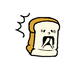 Cute-Plain bread sticker #15820908
