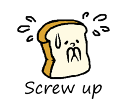 Cute-Plain bread sticker #15820909