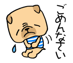 Very pretty pug! sticker #15820988