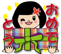 Maple to hair 2 sticker #15821036