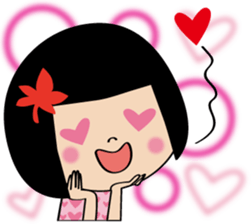Maple to hair 2 sticker #15821051
