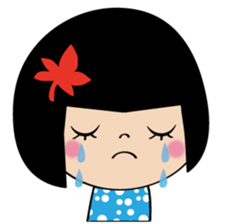 Maple to hair 2 sticker #15821053