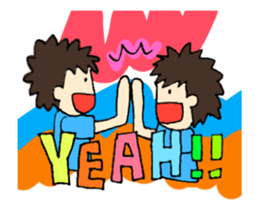 We love YOKOHAMA and BASEBALL(animation) sticker #15821177