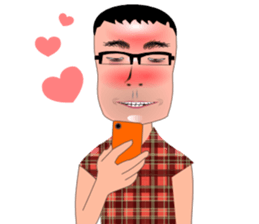 Mr.Nightclub man 4 sticker #15821840