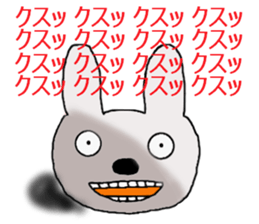 rabbit of the darkness part3 sticker #15821848