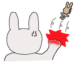 rabbit of the darkness part3 sticker #15821849