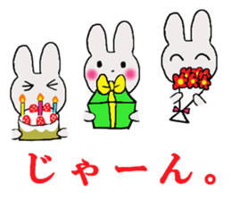 rabbit of the darkness part3 sticker #15821871