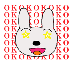 rabbit of the darkness part3 sticker #15821876
