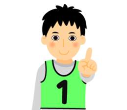 Bibs number 40 sticker #15821978