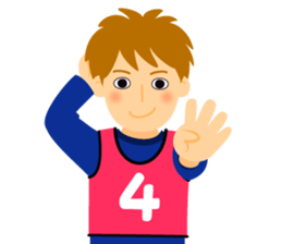 Bibs number 40 sticker #15821981