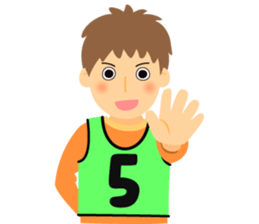 Bibs number 40 sticker #15821982