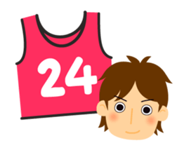 Bibs number 40 sticker #15822001