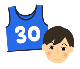 Bibs number 40 sticker #15822007