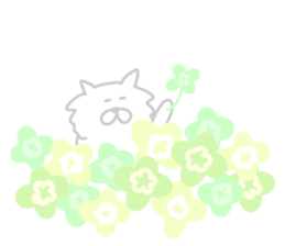 Fluffy Cat Stickers sticker #15822314