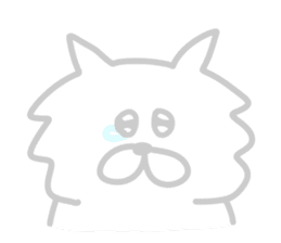 Fluffy Cat Stickers sticker #15822331