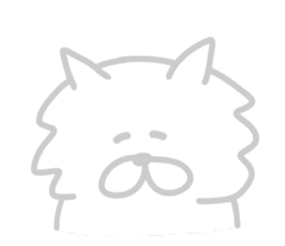 Fluffy Cat Stickers sticker #15822334