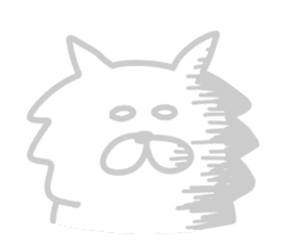 Fluffy Cat Stickers sticker #15822335