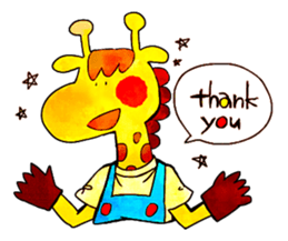 Kirin and Mr. Usagi sticker #15822458