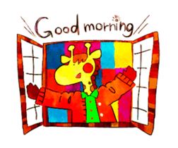 Kirin and Mr. Usagi sticker #15822467