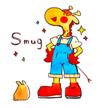 Kirin and Mr. Usagi sticker #15822470