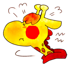 Kirin and Mr. Usagi sticker #15822476